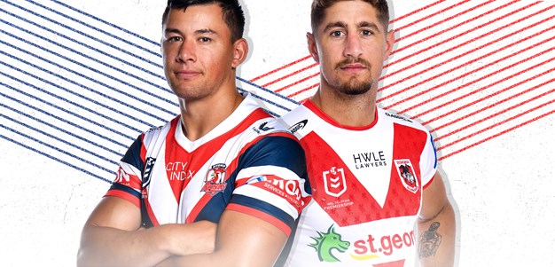 Roosters v Dragons: NSW stars named, JWH out; McGuire returns