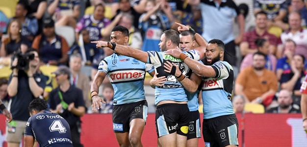 Sharks put bite on Cowboys to keep top four hopes alive