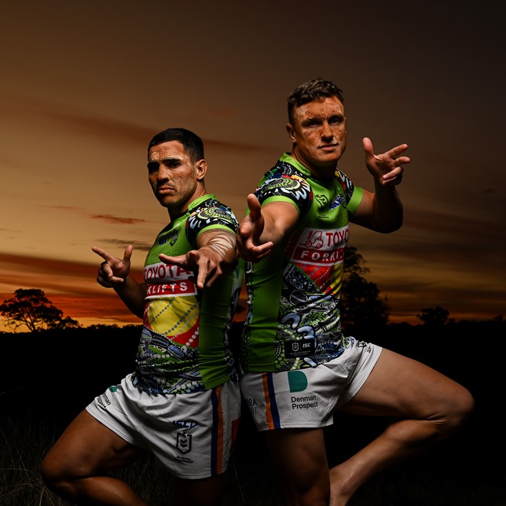 Footy, culture, family: The unbreakable bond between Raiders pair