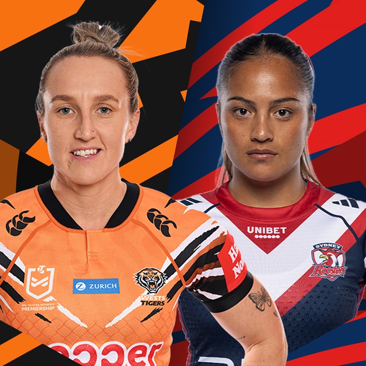 Wests Tigers v Roosters: 50 up for Togatuki, Wheeler; Nasio, Hall named