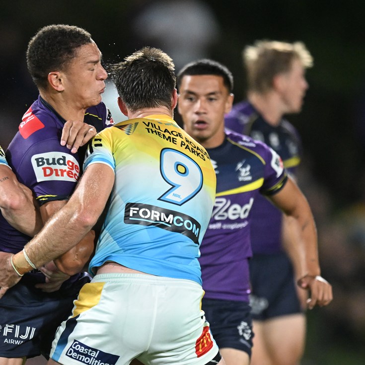 Super Saturday: Storm v Titans; Eels edge Roosters; Sharks win big