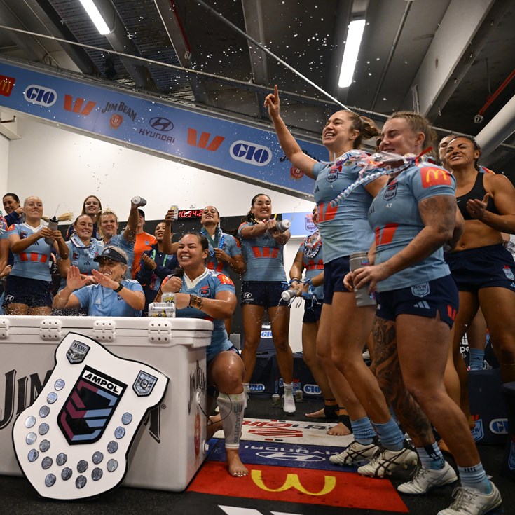 'They want to win everything': Strange praises history making Blues stars