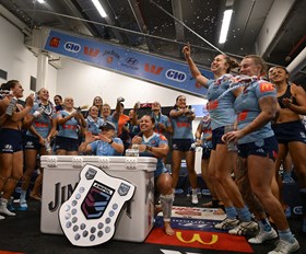 'They want to win everything': Strange praises history making Blues stars