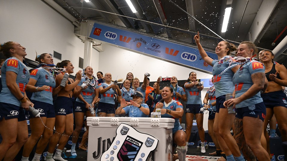 'They want to win everything': Strange praises history making Blues stars