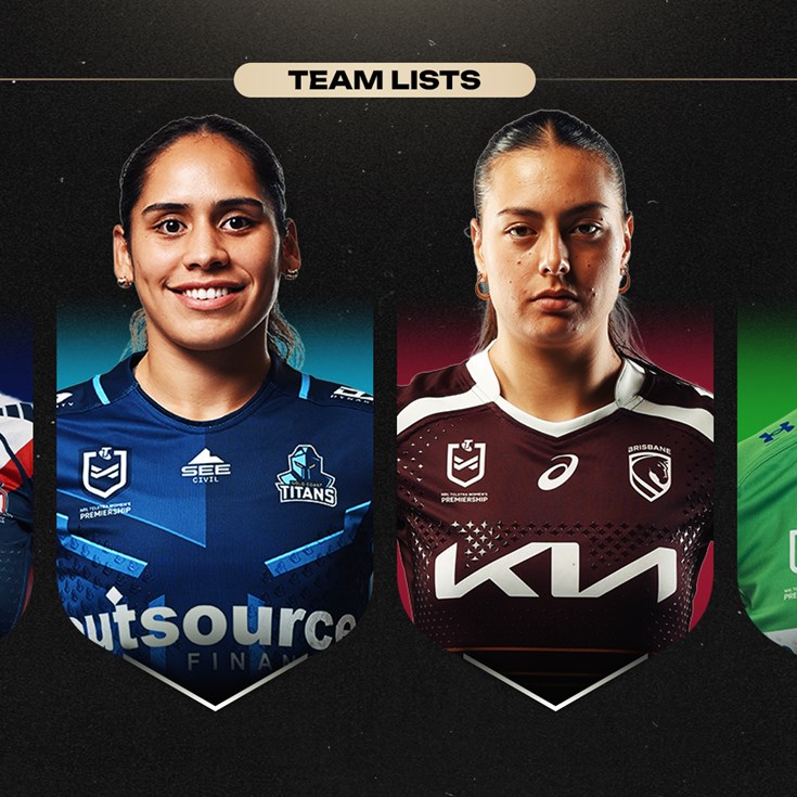 NRLW Team Lists: Preliminary Finals