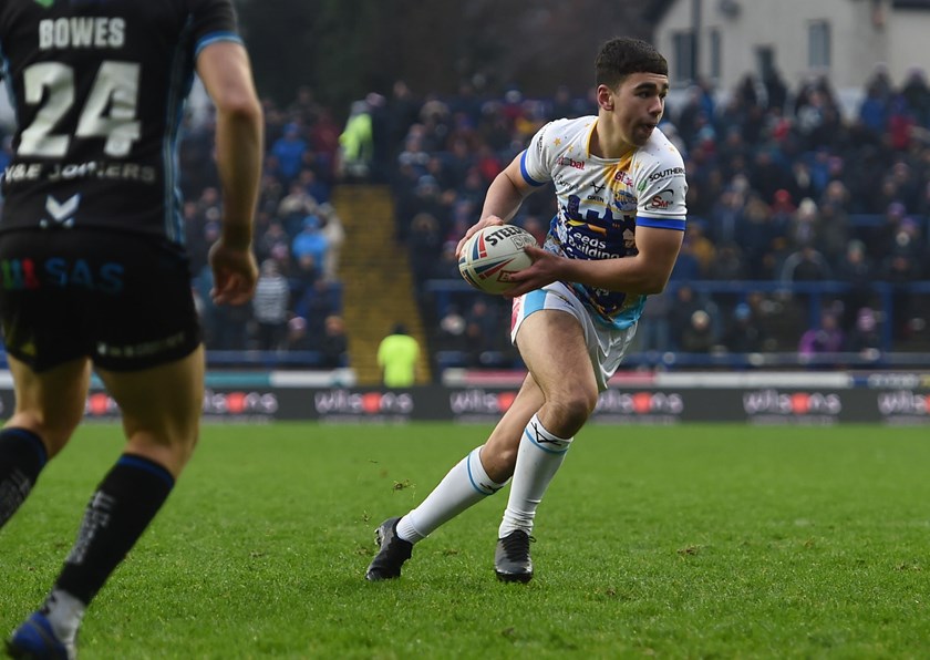 Jack Sinfield, whose father Kevin is a Leeds legend, debuted for the Rhinos on Boxing Day  