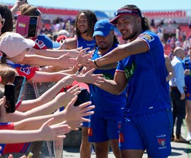 In pictures: Knights fans get around their heroes