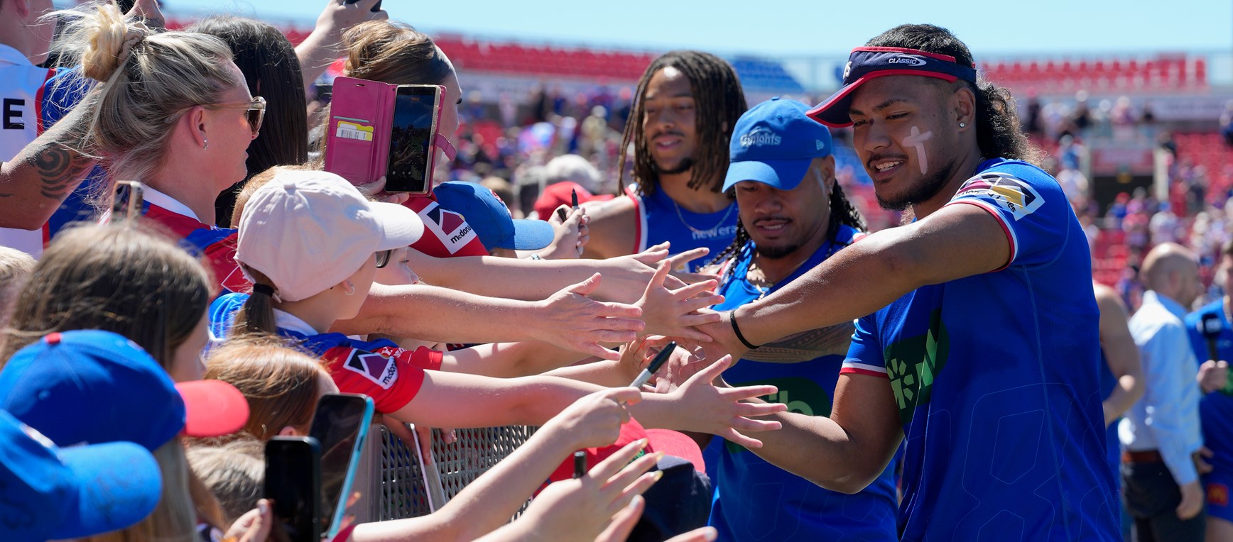 In pictures: Knights fans get around their heroes