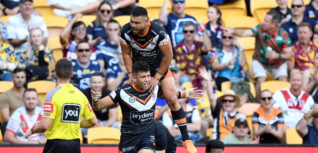 'It was extraordinary': Bula magic late helps Wests Tigers to gritty win