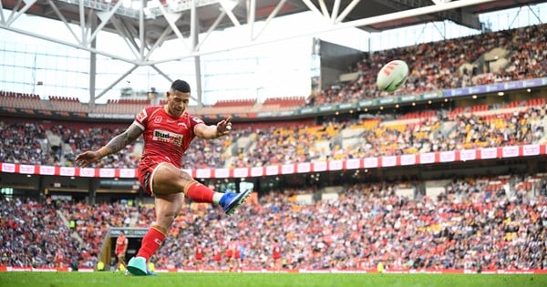 Issako Jamayne Isaako, Dolphins, NRL season 2026, Round 17, Dolphins v ...