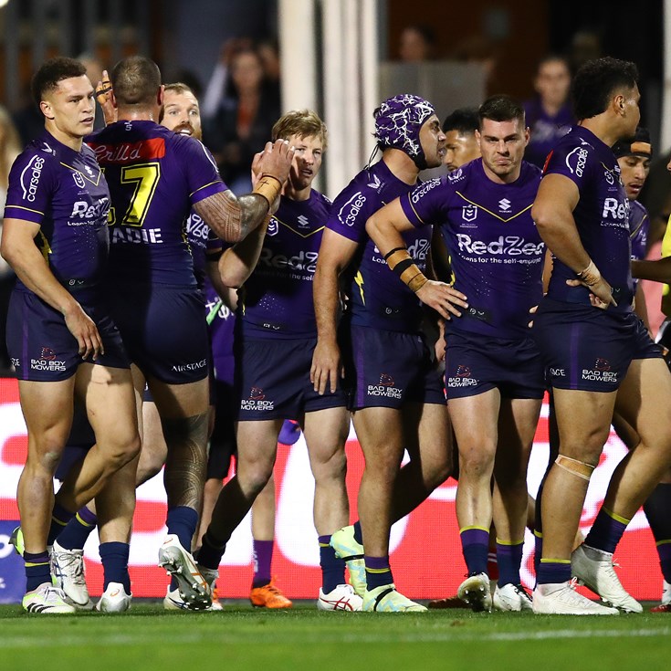 Hughes steers Storm home in try feast against Dragons