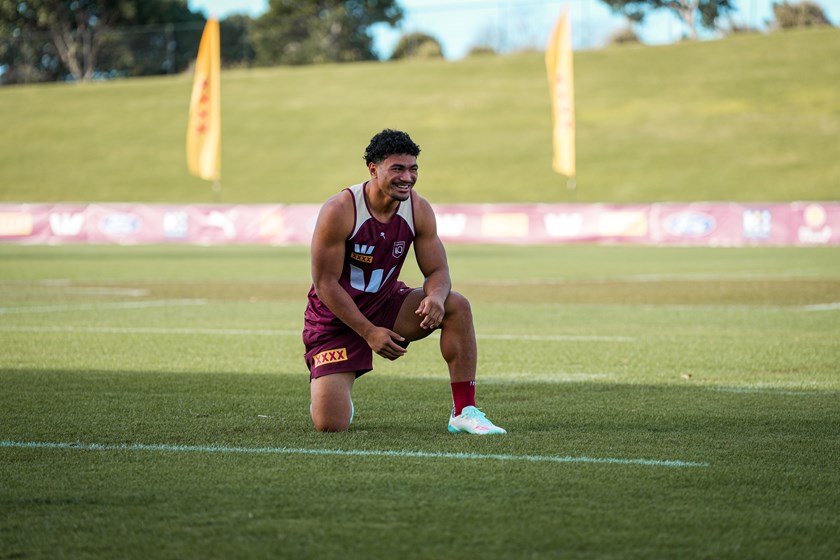 Rob Toia in Queensland camp.
