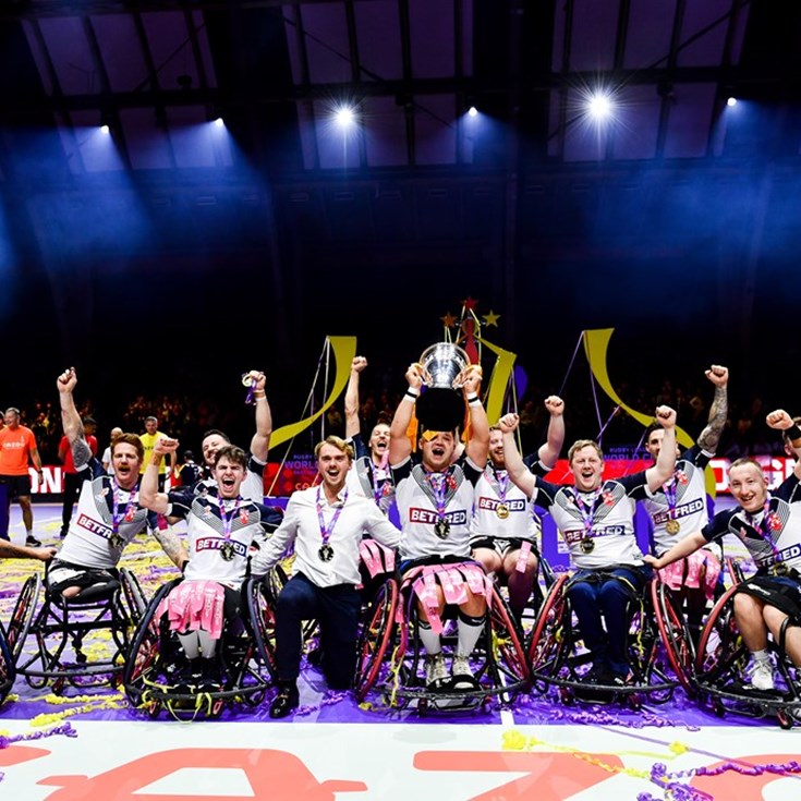 IRL Rugby League World Cup Wheelchair squads released