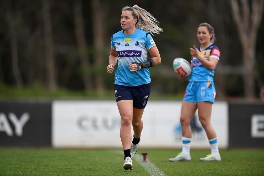 Star utility Lauren Brown will is set to play her first game as a Titan in Round 1.