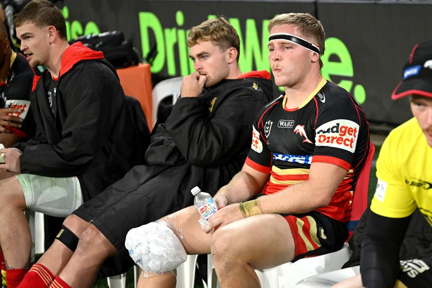Max Plath ruptured his ACL and injured his MCL in Round 14 against the Dragons in 2025.