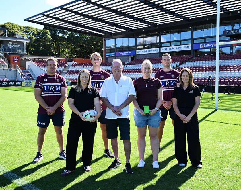 The Trbojevic brothers helped launched the Kick for a Cause campaign on Tuesday.