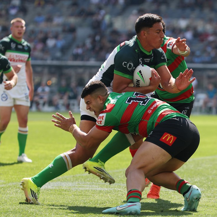 Super Saturday: Rabbitohs v Raiders; Roosters v Shark; Storm v Warriors