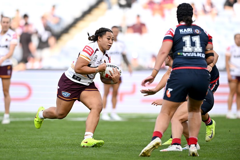 Shalom Sauaso in action in the grand final.