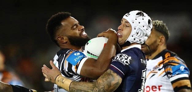 Super Saturday: Tigers v Broncos; Souths beat 12-man Dragons; Warriors down Titans