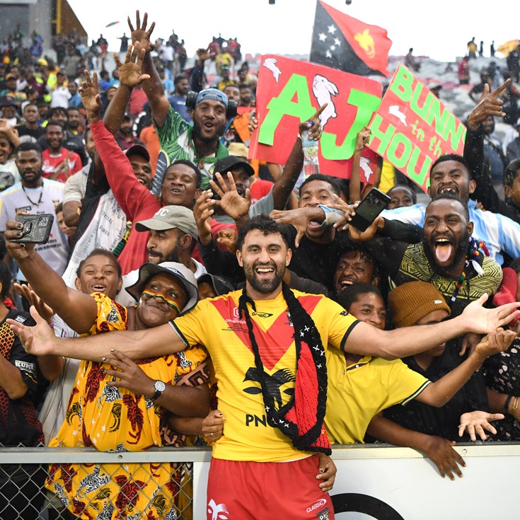 Coming home: PNG land national hero Alex Johnston for inaugural season