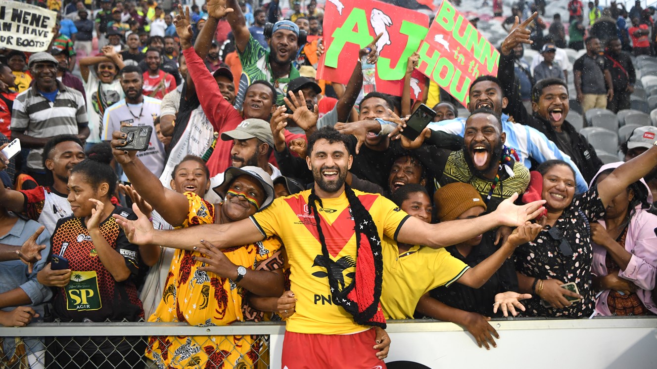 Coming home: PNG land national hero Alex Johnston for inaugural season