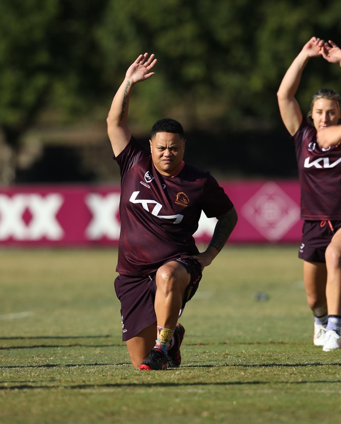 Mele Hufanga will make her NRLW debut with the Broncos.