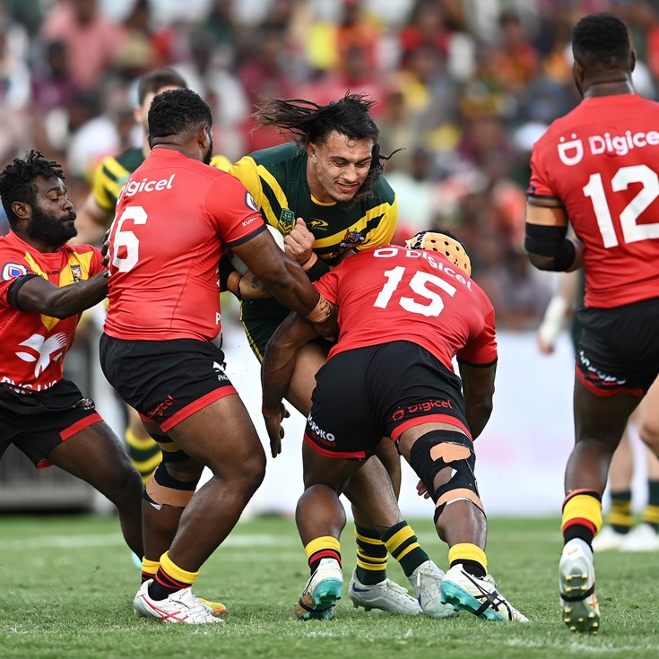 Welcome to PNG: Tino a big hit on and off the field