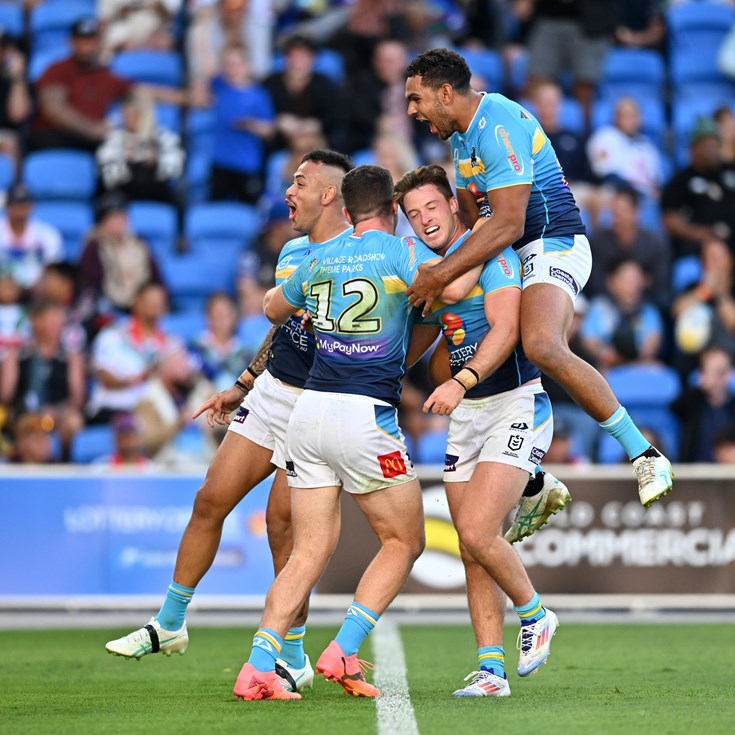 Titans join exclusive club in record-breaking victory