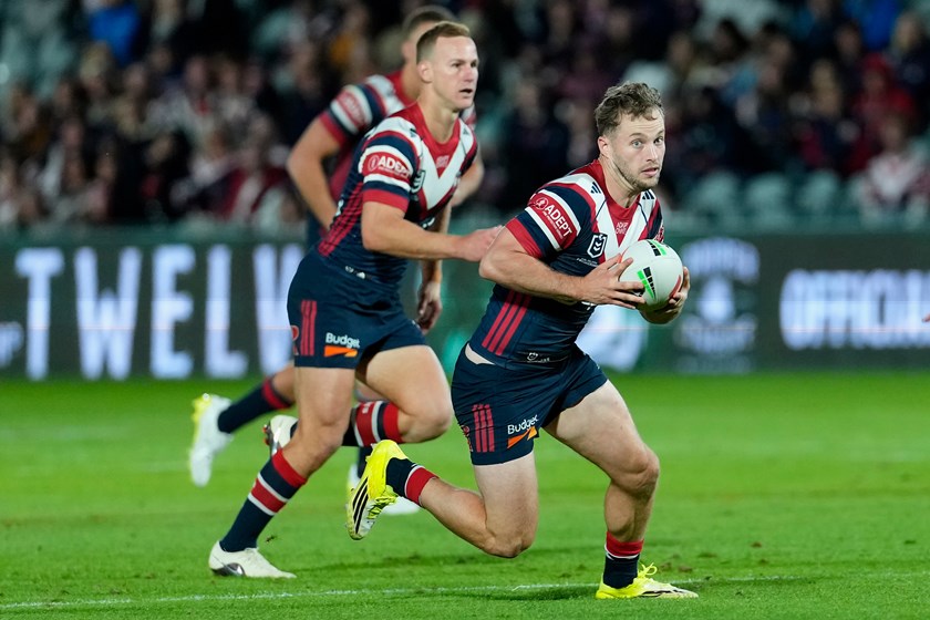 Sam Walker and former Maroons halfback Daly Cherry Evans pairing up in the halves at the Roosters.