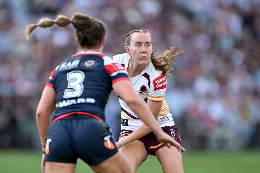 Tamika Upton in action during the 2025 grand final.