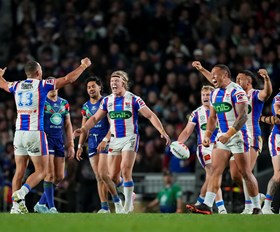 'We're not done': Knights out to continue giant-killing run