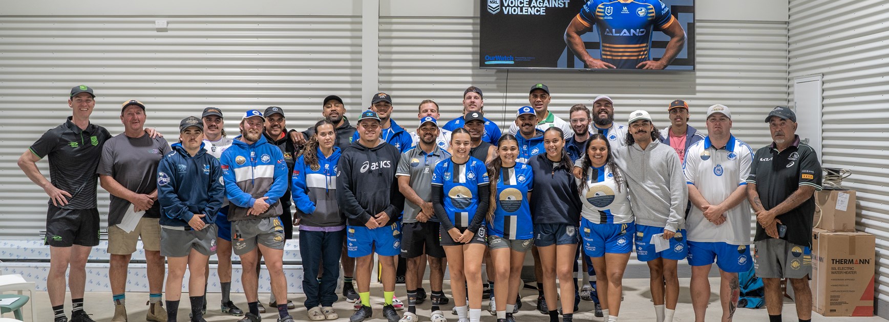 Rugby League unites in push to end gender-based violence