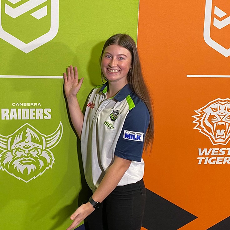 Mother of all idols: Raiders young gun ready to follow in Jillaroo's footsteps
