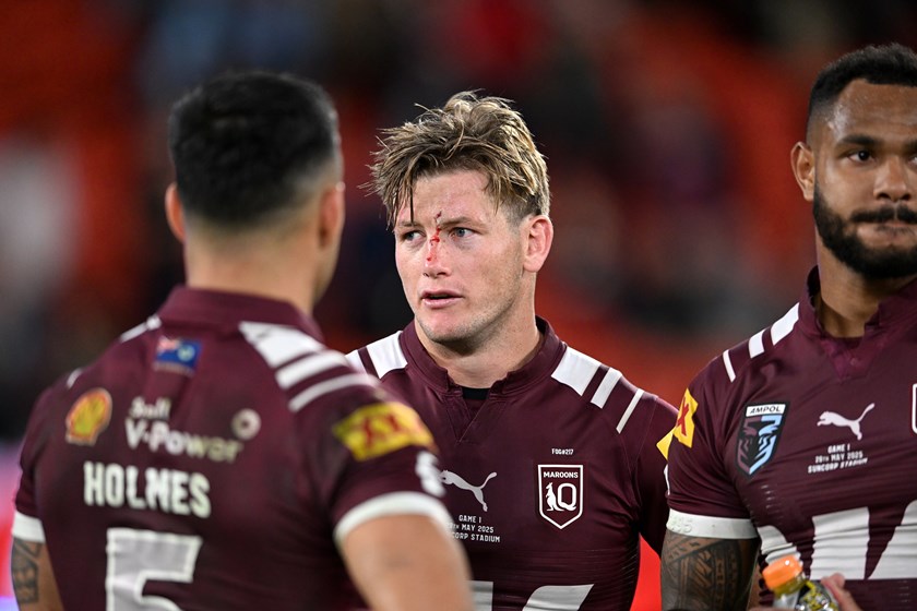 Harry Grant after the Maroons fell in Game One to the Blues.