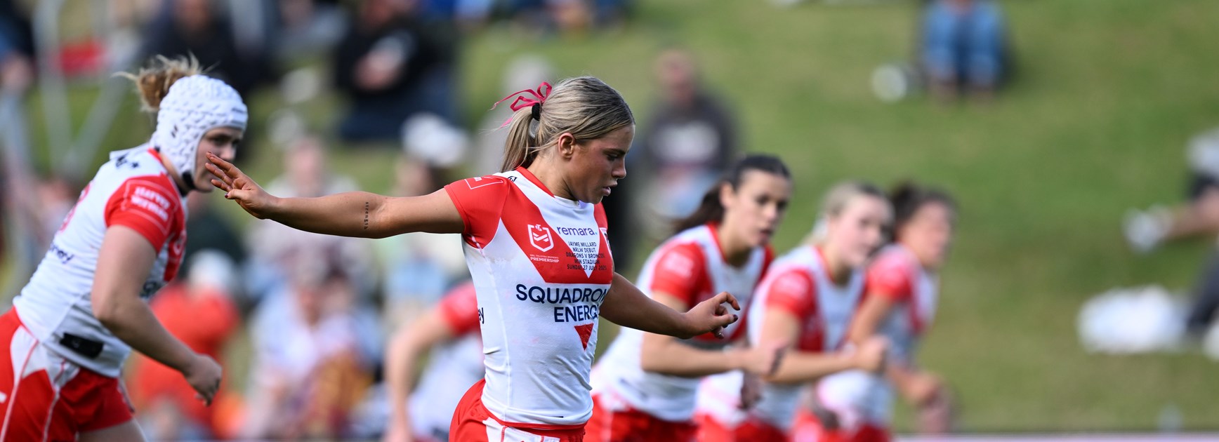 School of hard knocks: Jayme's journey from college soccer star to NRLW
