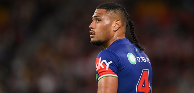 Tongan tearaway Halasima happy being at the centre of the action