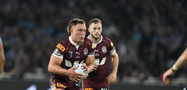 Locked in: Cotter ready to roll for Maroons in the middle