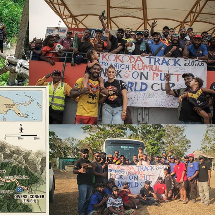 The incredible story of how 25 tribesmen walked Kokoda to inspire Kumuls star