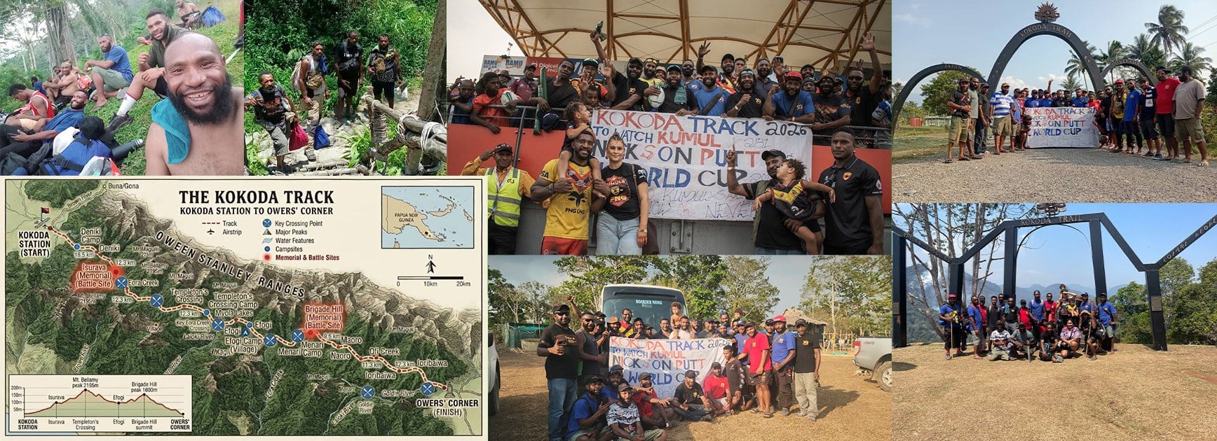 The incredible story of how 25 tribesmen walked Kokoda to inspire Kumuls star