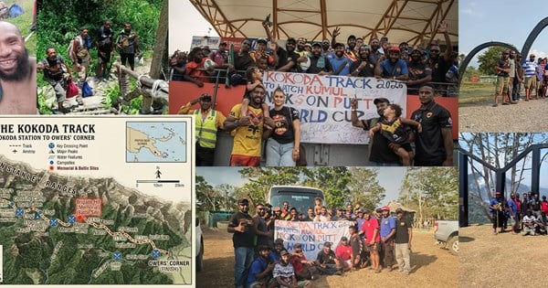 The incredible story of how 25 tribesmen walked Kokoda to inspire Kumuls star