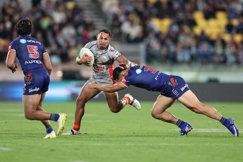 Trai Fuller stepped in at centre against the Warriors earlier this year.