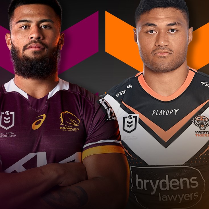 Broncos v Wests Tigers: Same 17 for Kevvie; New-look bench for Sheens