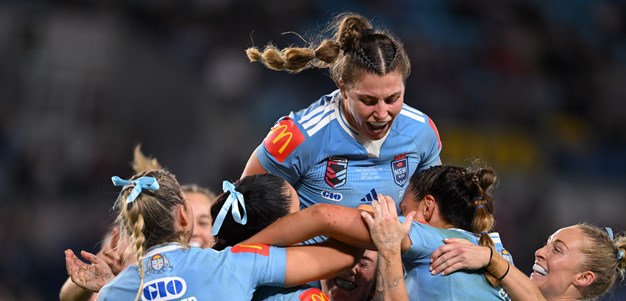 As it happened: Blues create history with hard fought win