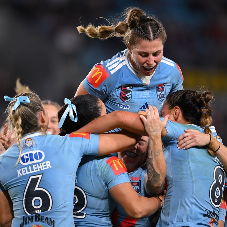 Women's Origin III: Blues create history with hard fought win
