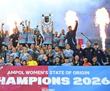 As it happened: Blues create history with hard fought win