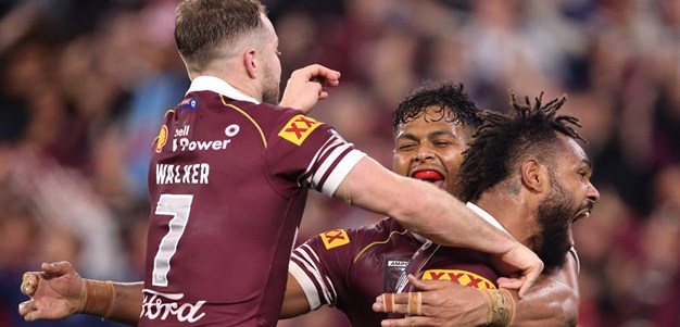 As it happened: Maroons storm home to level series before record crowd