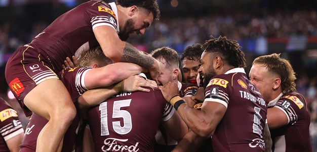 As it happened: Maroons storm home to level series before record crowd
