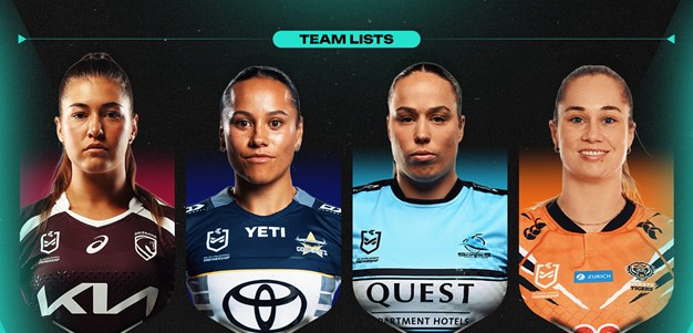 NRLW Team Lists: Round 8
