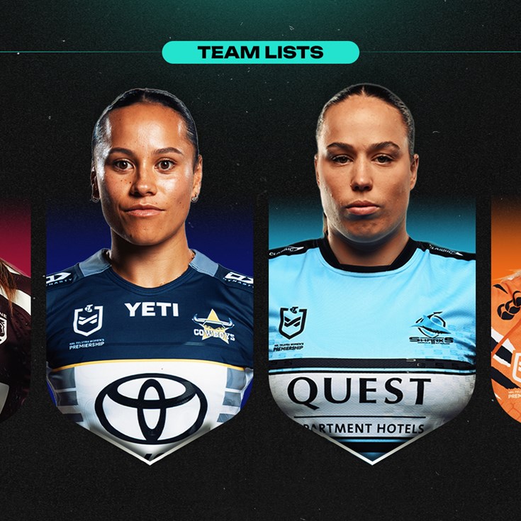 NRLW Team Lists: Round 8