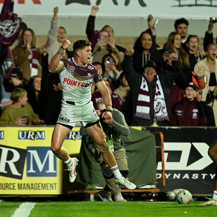 Sea Eagles swoop in second half to dowse Eels fight